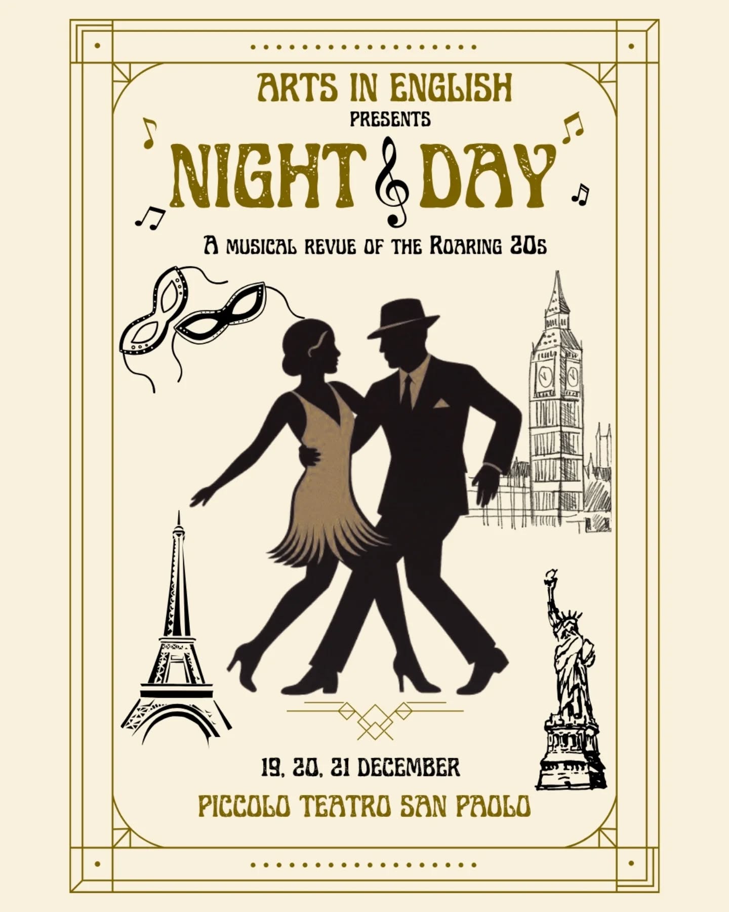 arts in English Piccolo Teatro San Paolo Roma