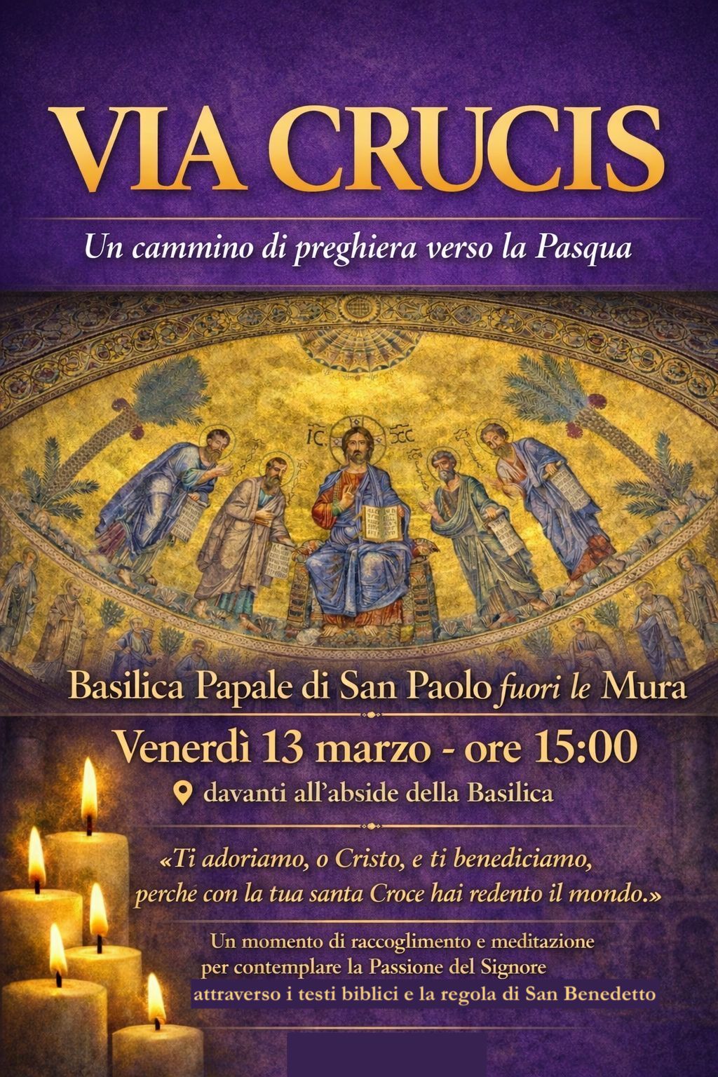 via crucis san paolo 2026