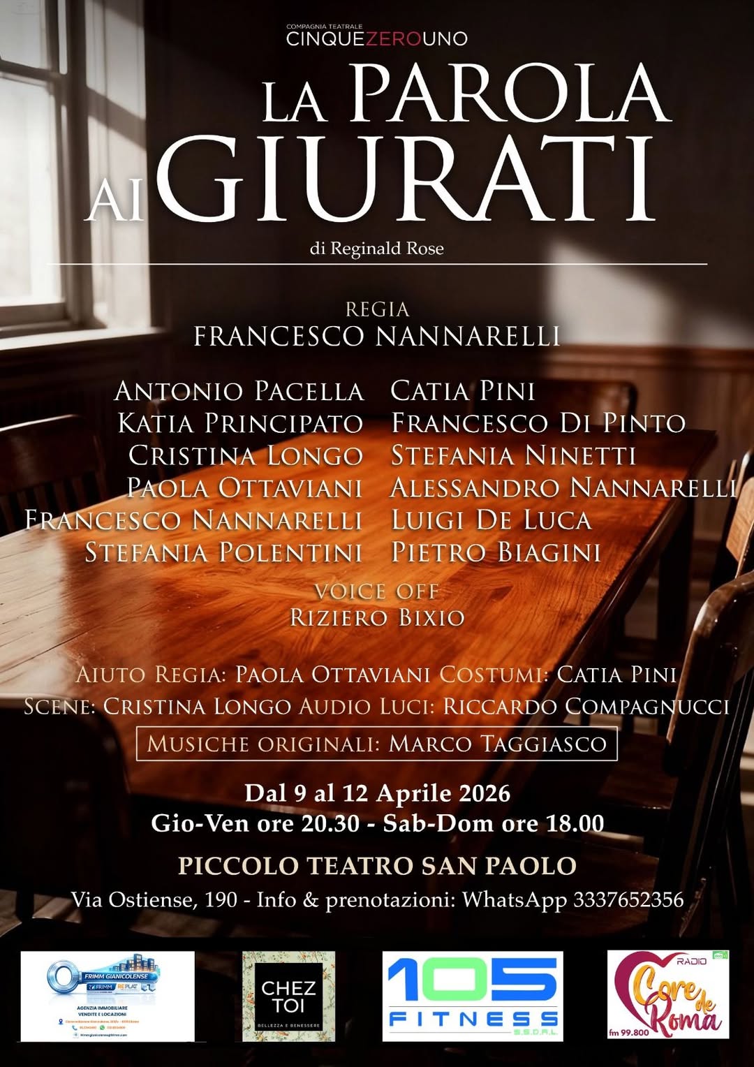 la parola ai giurati piccolo teatro san paolo